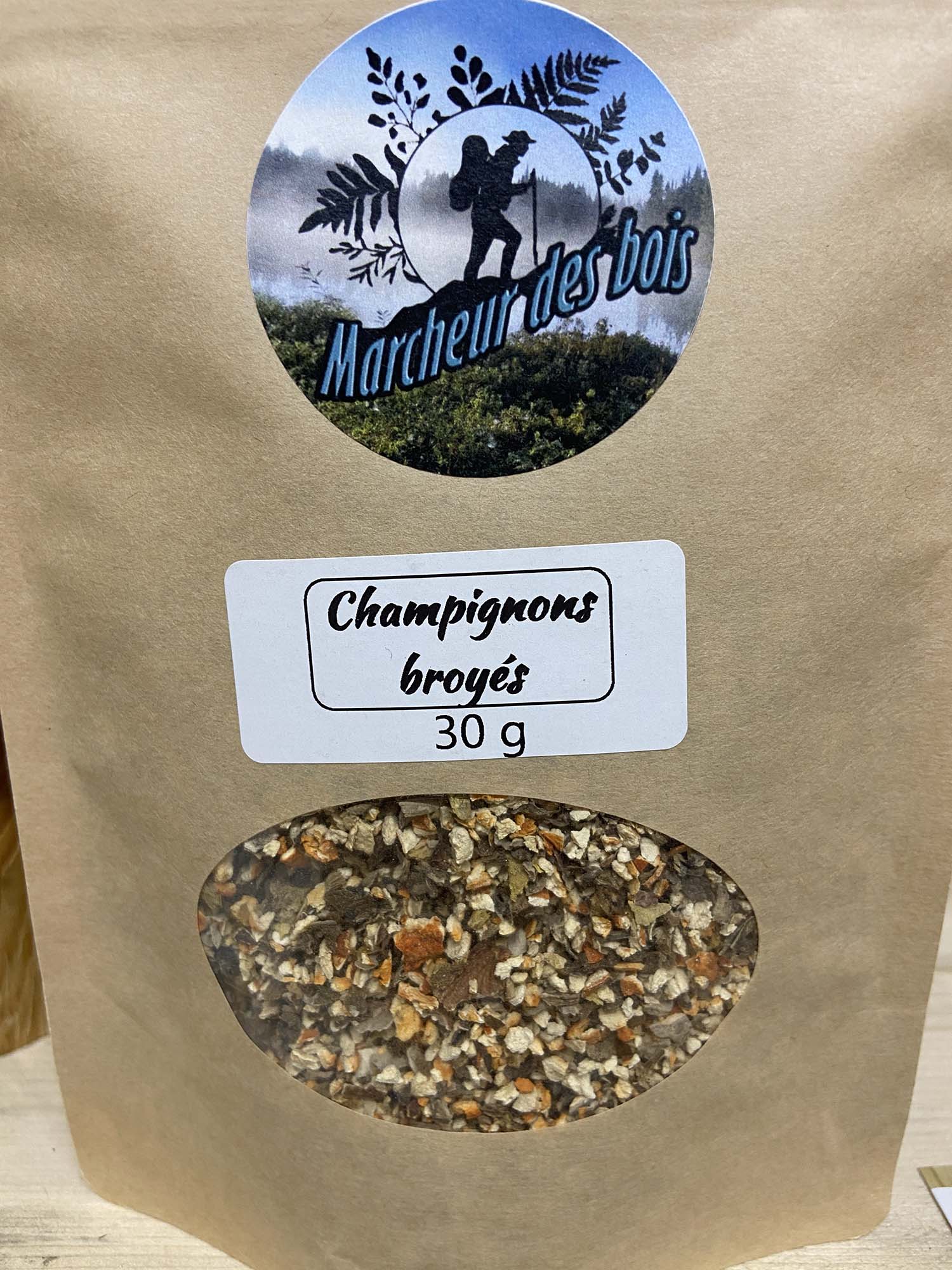 Champignons broyés 30g