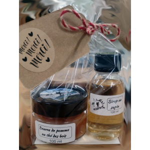Duo Beurre de pommes et sirop boréal