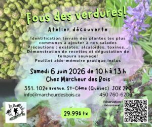 6 juin 2026 – Fous des verdures!